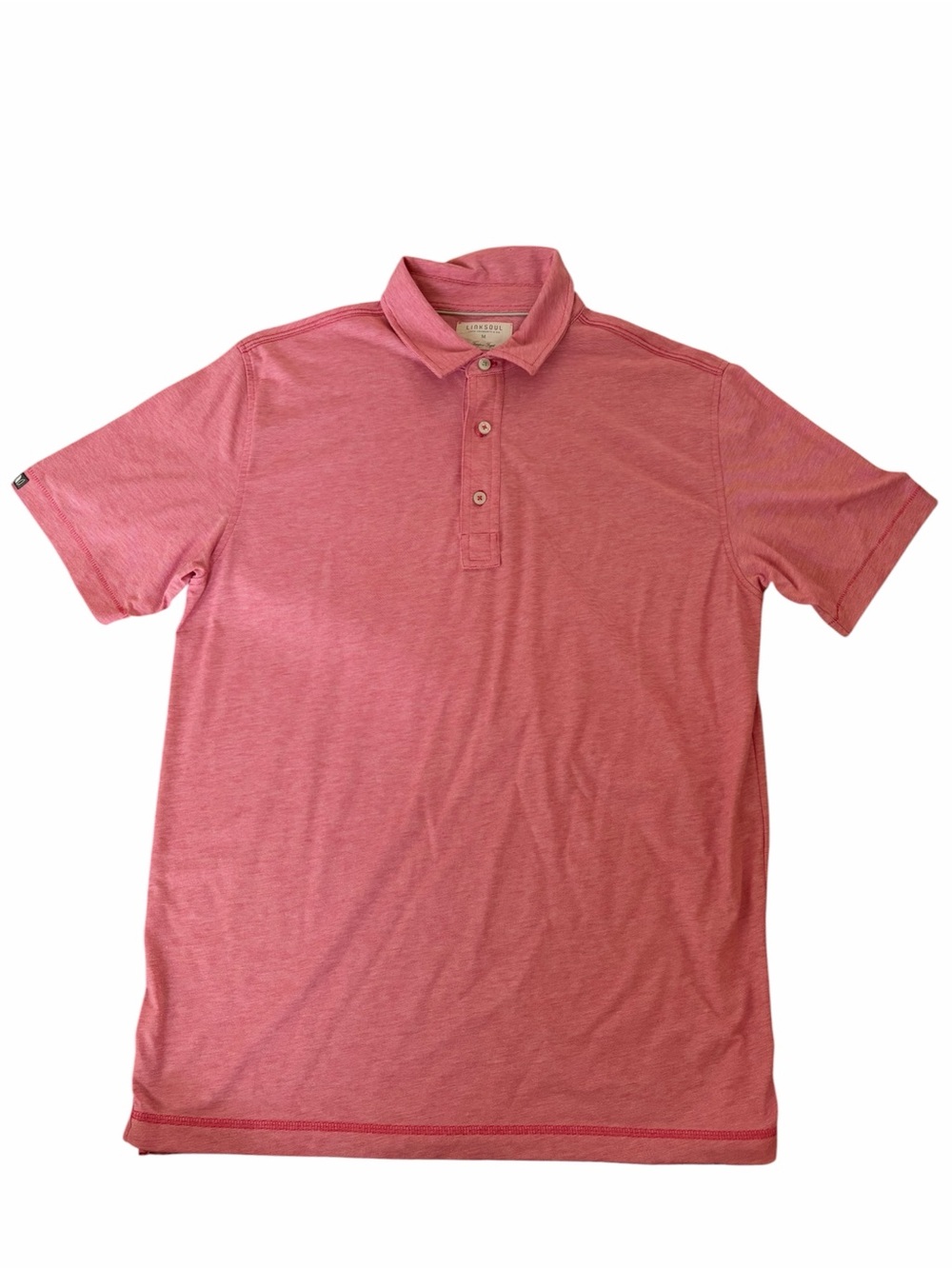 Linksoul Men’s Red Polo Shirt